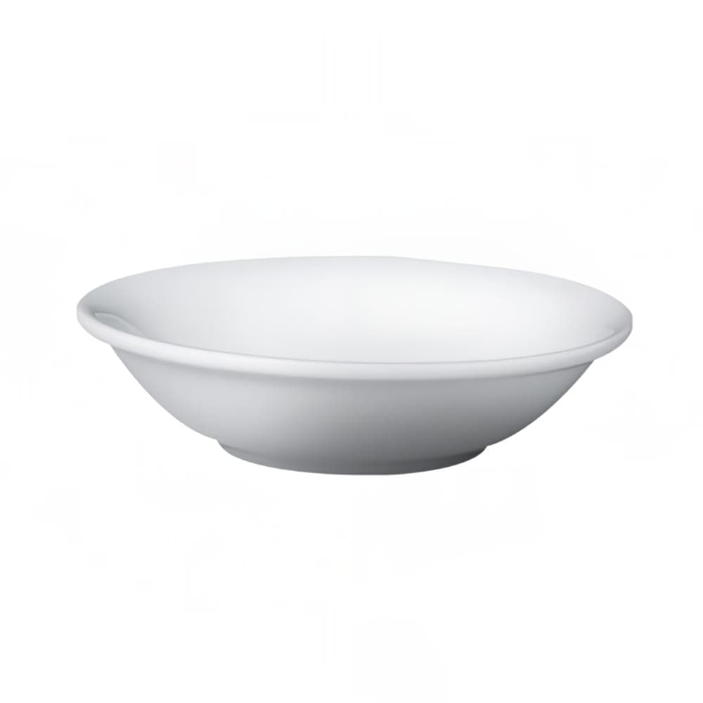 Cameo China 4 oz Imperial Sauce Dish - Ceramic, White (210-42)