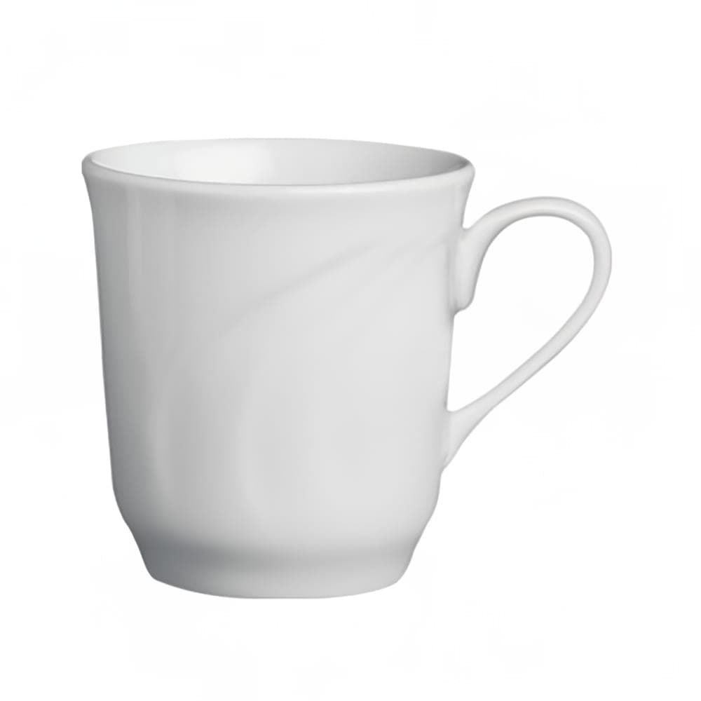 Cameo China 9 oz Bostonian Tall Cup - Ceramic, White (301-70C)