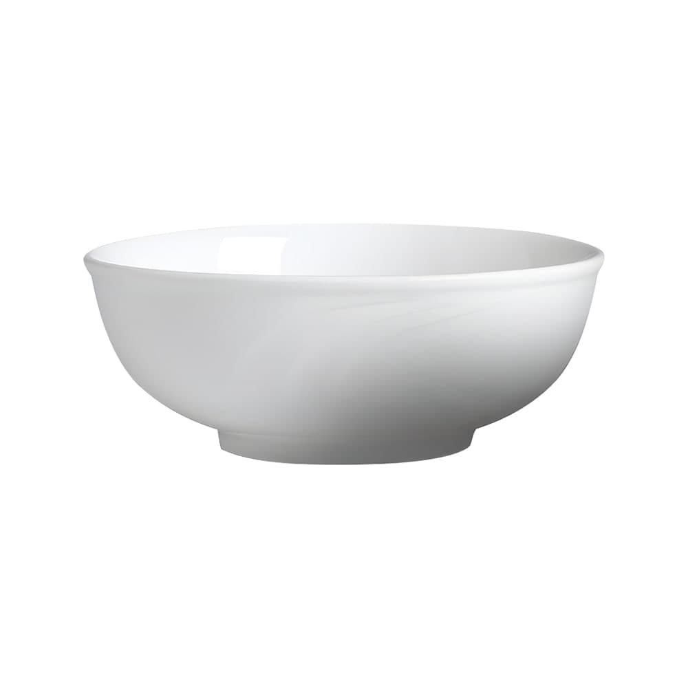 Cameo China 52 oz Round Bostonian Embossed Soup Bowl - Ceramic, White (301-84)