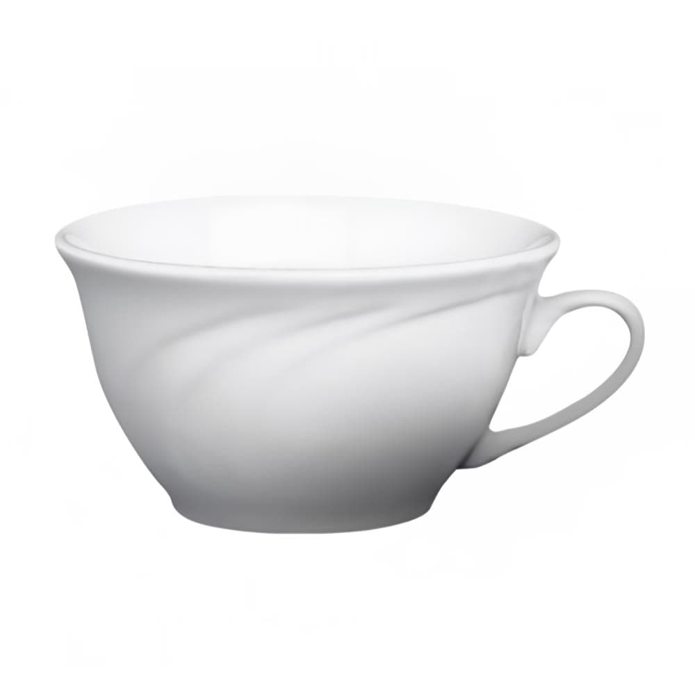 Cameo China 8 oz Bostonian Low Cup - Ceramic, White (301-90C)