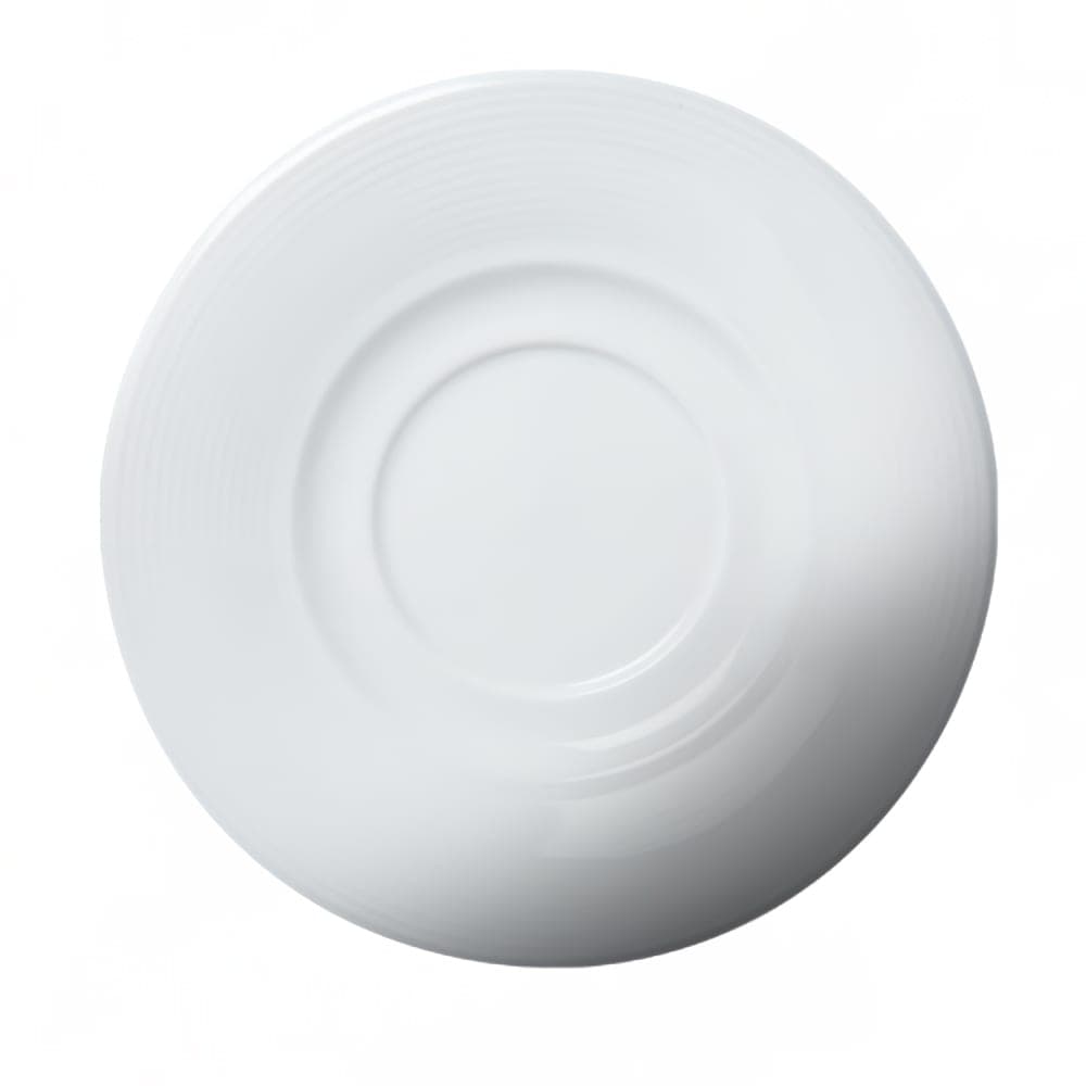 Cameo China 6" Round Royalmont Saucer for 302-78C/302-80C - Ceramic, White (302-80S)