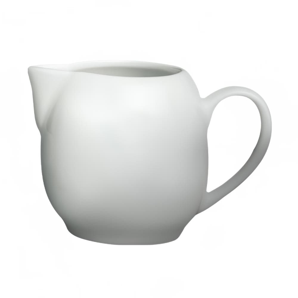 Cameo China 4 oz Dynasty Creamer w/ Handle - Ceramic, White (610-65)