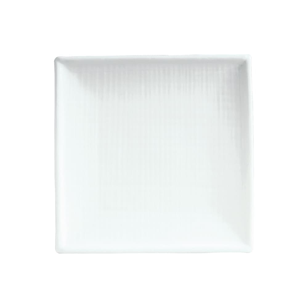 Cameo China 11 3/4" Square Coupe Plate - Ceramic, White (700-121N)