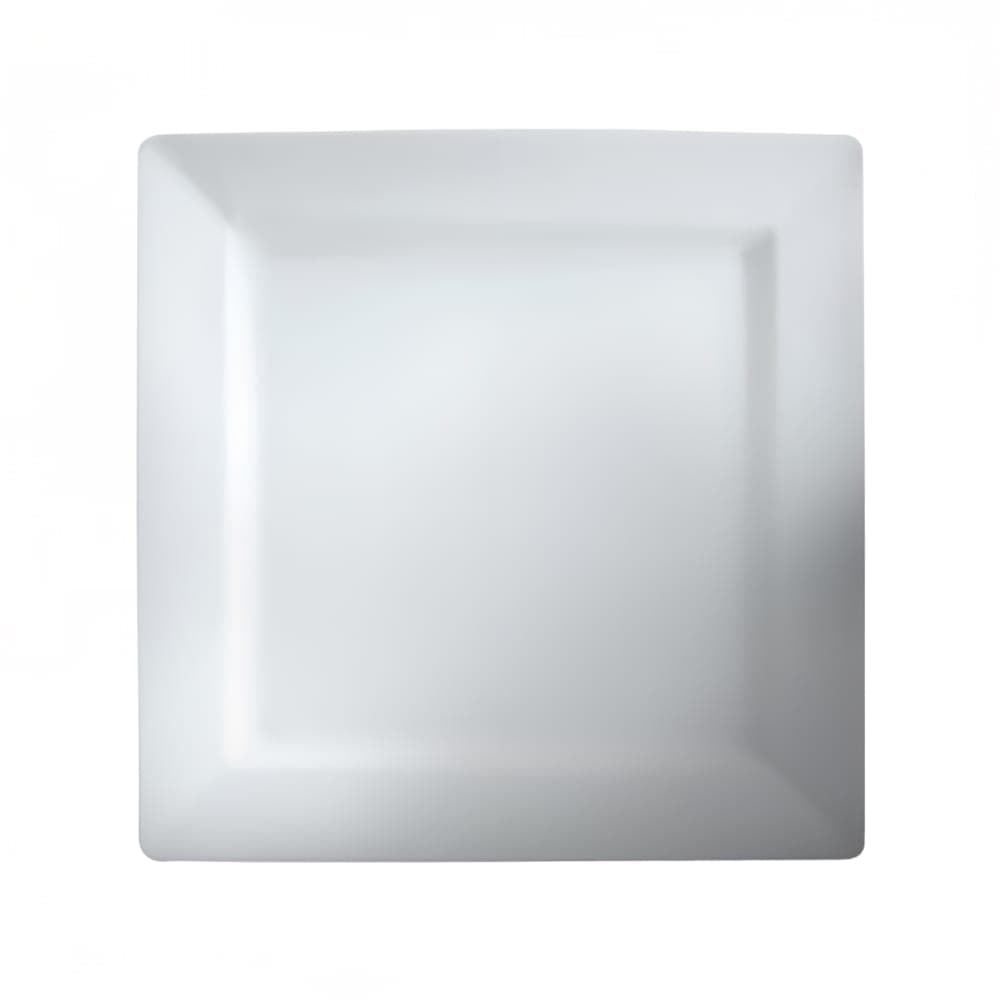 Cameo China 6" Square Bread & Butter Rim Plate - Ceramic, White (710-61)