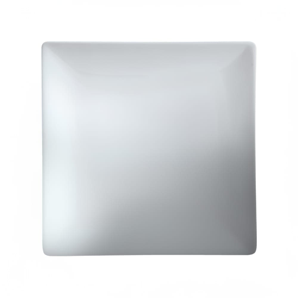 Cameo China 6" Square Bread & Butter Coupe Plate - Ceramic, White (710-61N)