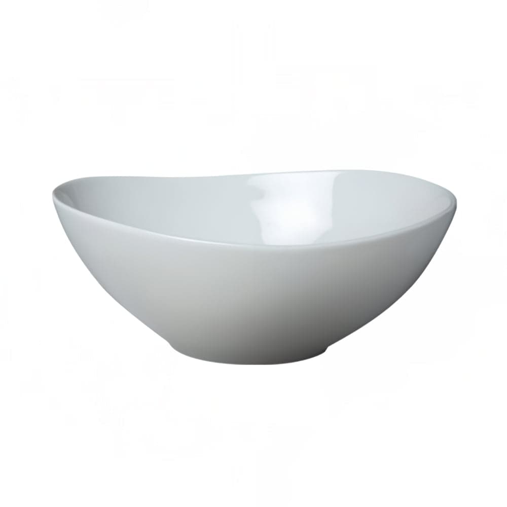 Cameo China 44 oz Egg Shaped Ovation Bowl - Ceramic, White (710-G85)