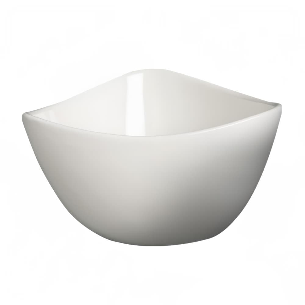 Cameo China 32 oz Triangular Delta Bowl - Ceramic, White (711-0864)