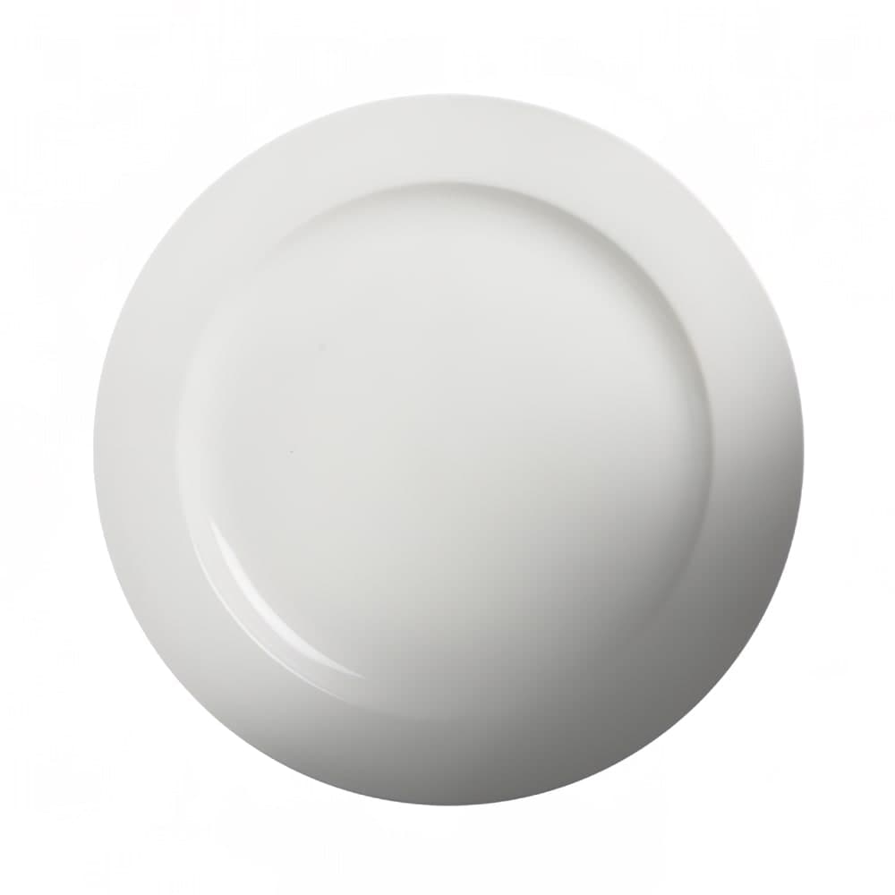 Cameo China 6 1/4" Round Diana Flat Plate - Ceramic, White (810-61)