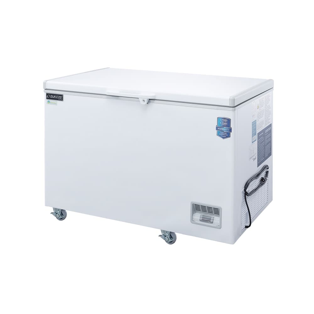 Dukers BD/BG-420 49 3/8" Mobile Chest Freezer w/ (2) Baskets - White, 115v