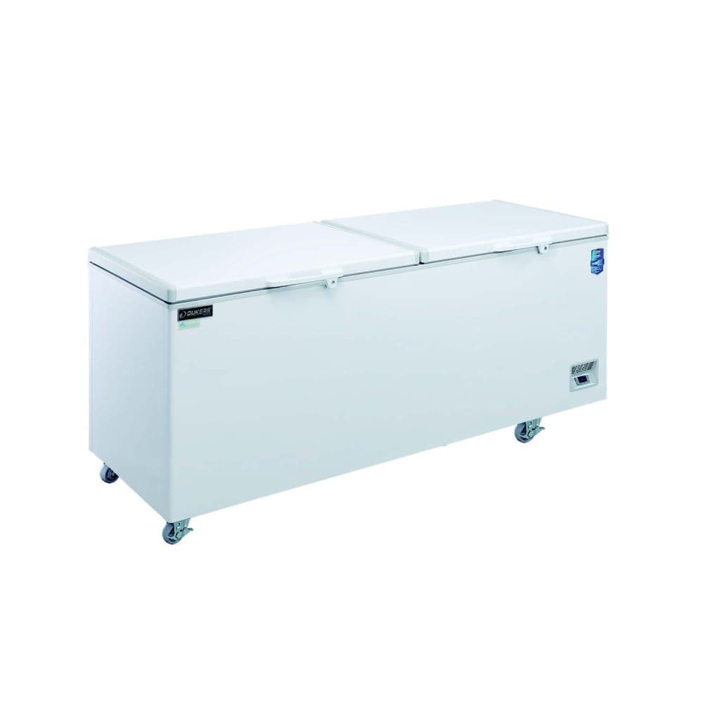 Dukers BD/BG-520 59 1/4" Mobile Chest Freezer w/ (2) Baskets - White, 115v