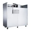 Dukers D83AF 82 5/8" Three Section Reach In Freezer, (3) Left/Right Hinge Solid Doors, 115v thumbnail 2