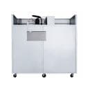 Dukers D83AF 82 5/8" Three Section Reach In Freezer, (3) Left/Right Hinge Solid Doors, 115v thumbnail 6