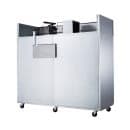 Dukers D83AR 82 5/8" Three Section Reach In Refrigerator, (3) Left/Right Hinge Solid Doors, 115v thumbnail 5