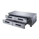 Dukers DCB72-D4 72" Chef Base w/ (4) Drawers - 115v thumbnail 2