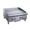 Dukers DCGM24 24" Gas Griddle w/ Manual Controls - 3/4" Steel Plate, Convertible thumbnail 2
