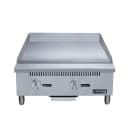Dukers DCGM24 24" Gas Griddle w/ Manual Controls - 3/4" Steel Plate, Convertible thumbnail 3