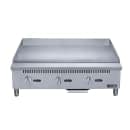 Dukers DCGMA36 36" Gas Griddle w/ Manual Controls - 1" Steel Plate, Convertible thumbnail 2