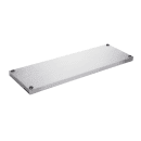 Dukers DCOS-1850 49 5/8" Table Mount Shelf - 2 Deck, Side-Mount, 18"W, Stainless thumbnail 2