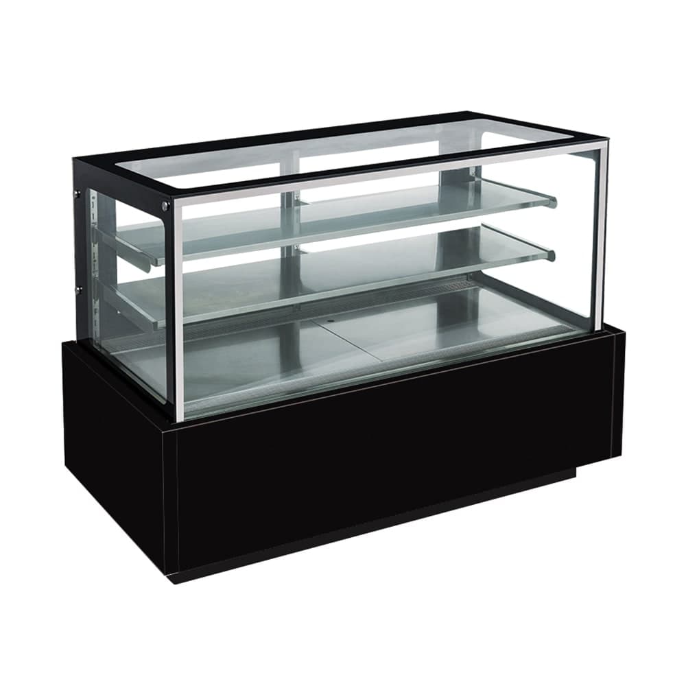 Dukers DDM36R 36" Full Service Bakery Case w/ Straight Glass - (3) Levels, 115v