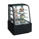 Dukers DDM36R-CB 36" Full Service Bakery Case w/ Curved Glass - (4) Levels, 115v thumbnail 4
