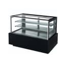 Dukers DDM72R 72" Full Service Bakery Case w/ Straight Glass - (3) Levels, 115v thumbnail 2