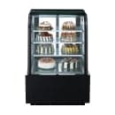 Dukers DDM72R-CB 72" Full Service Bakery Case w/ Curved Glass - (4) Levels, 115v thumbnail 5