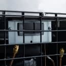 Dukers DHBC36 36 3/4" Forced Air Bottle Cooler - Holds (628) 12 oz Bottles, Lid Locks, Black, 115v thumbnail 7