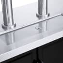 Dukers DKB48-M2 49 7/8" Kegerator Beer Dispenser w/ (7) 1/6 Keg Capacity - (2) Columns, Black, 115v thumbnail 3