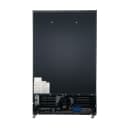 Dukers DSM-40SR 47 1/4" Two Section Glass Door Merchandiser - (2) Sliding Doors, Black, 115v thumbnail 3