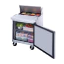 Dukers DSP29-8-S1 29" Sandwich/Salad Prep Table w/ Refrigerated Base, 115v thumbnail 2