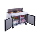 Dukers DSP48-12-S2 48 1/4" Sandwich/Salad Prep Table w/ Refrigerated Base, 115v thumbnail 2