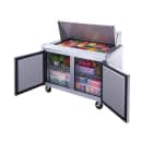 Dukers DSP48-18M-S2 48 1/4" Sandwich/Salad Prep Table w/ Refrigerated Base, 115v thumbnail 3