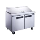 Dukers DSP48-18M-S2 48 1/4" Sandwich/Salad Prep Table w/ Refrigerated Base, 115v thumbnail 4