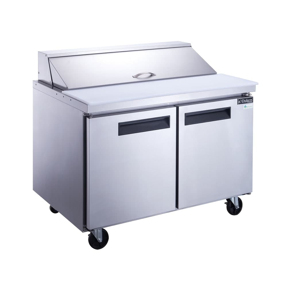 Dukers DSP60-16-S2 60 1/8" Sandwich/Salad Prep Table w/ Refrigerated Base, 115v