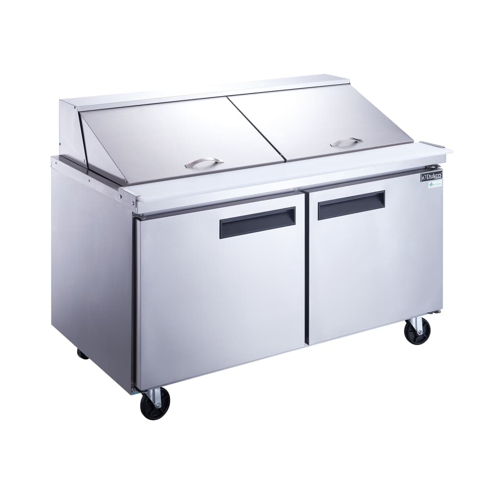 Dukers DSP60-24M-S2 60 1/8" Sandwich/Salad Prep Table w/ Refrigerated Base, 115v