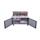 Dukers DSP60-24M-S2 60 1/8" Sandwich/Salad Prep Table w/ Refrigerated Base, 115v thumbnail 3