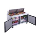 Dukers DSP60-24M-S2 60 1/8" Sandwich/Salad Prep Table w/ Refrigerated Base, 115v thumbnail 4