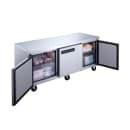 Dukers DUC72F 72 1/2" Undercounter Freezer w/ (3) Sections & (3) Doors, 115v thumbnail 2