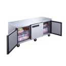 Dukers DUC72R 72 1/2" Undercounter Refrigerator w/ (3) Sections & (3) Doors, 115v thumbnail 2