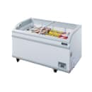 Dukers WD-500Y 56 5/8" Mobile Chest Freezer w/ (4) Baskets - White, 115v thumbnail 4