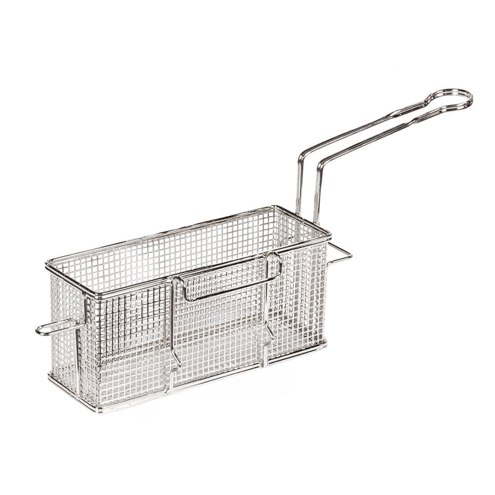 Star 530TBR Fryer Basket w/ Uncoated Handle & Front Hook - Right Twin, 11 1/4" x 4" x 5"
