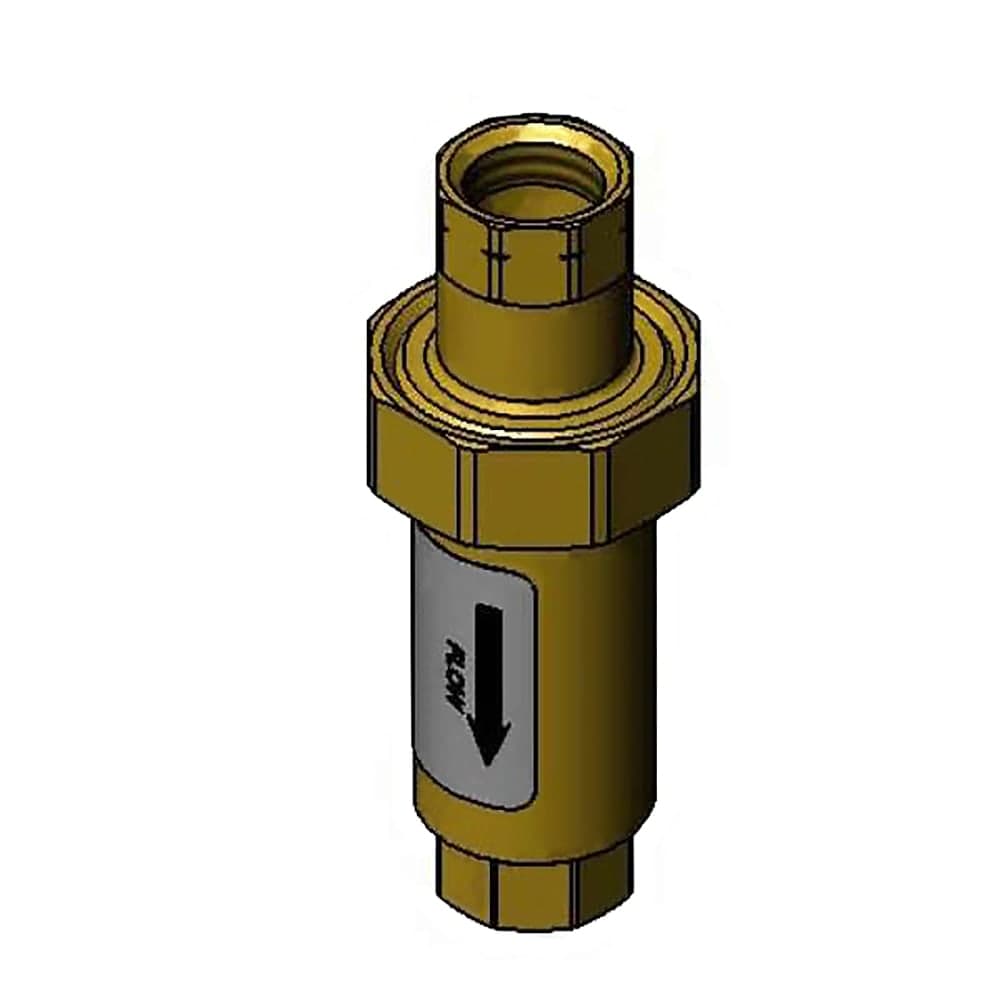 T&S 007842-45 Dual Check Valve Backflow Preventer, 1/2" NPT Female