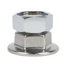 T&S 00BB Eccentric Flange - 3/4" Female NPT, Chrome Plated Brass thumbnail 2