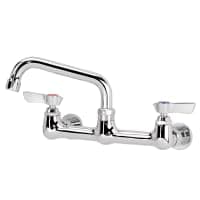 T&S 5F-8WLX06 Splash Mount Faucet - 6" Swing Spout, 8" Centers thumbnail 2