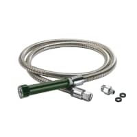 T&S 5HSE44 Hose, Flexible Stainless Steel, w Handle, 44 in thumbnail 2