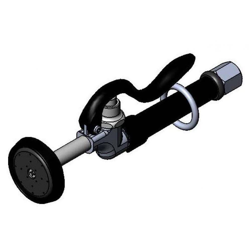 T&S 5SV-WH Spray Valve, w Handle & Ring