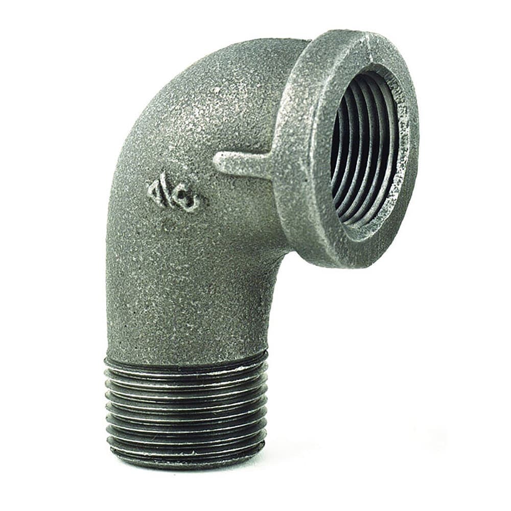 T&S AG-8C-MF Elbow Gas Appliance Connector w/ 1/2" Female/Male Threads