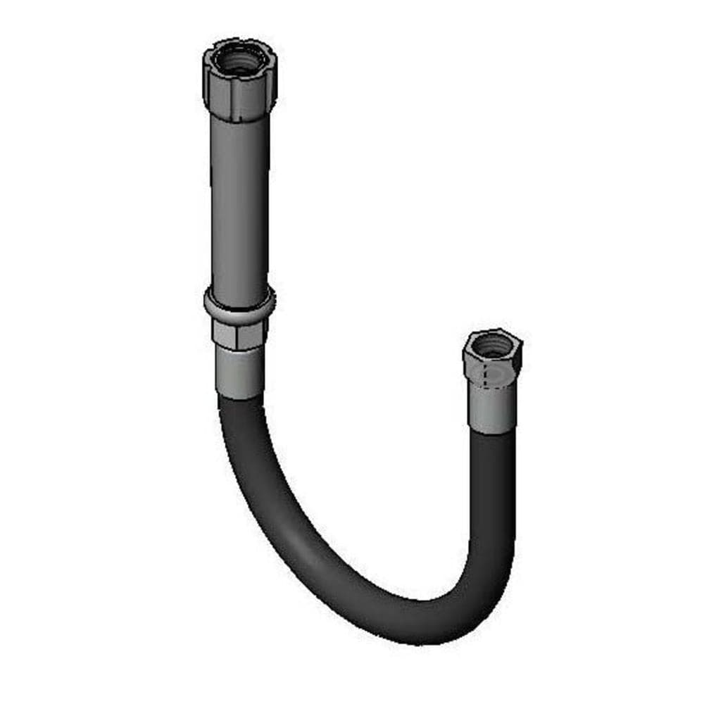 T&S B-0020-R Hose, 20 in, Dura Strong PVC, FDA Approved, 2 Year Limited Warranty