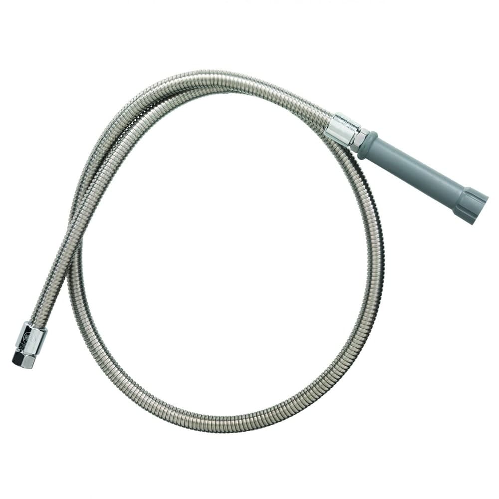 T&S B-0036-H Hose, 36 in, Flexible SS, For Prerinse Over Head Swivel Goosenecks