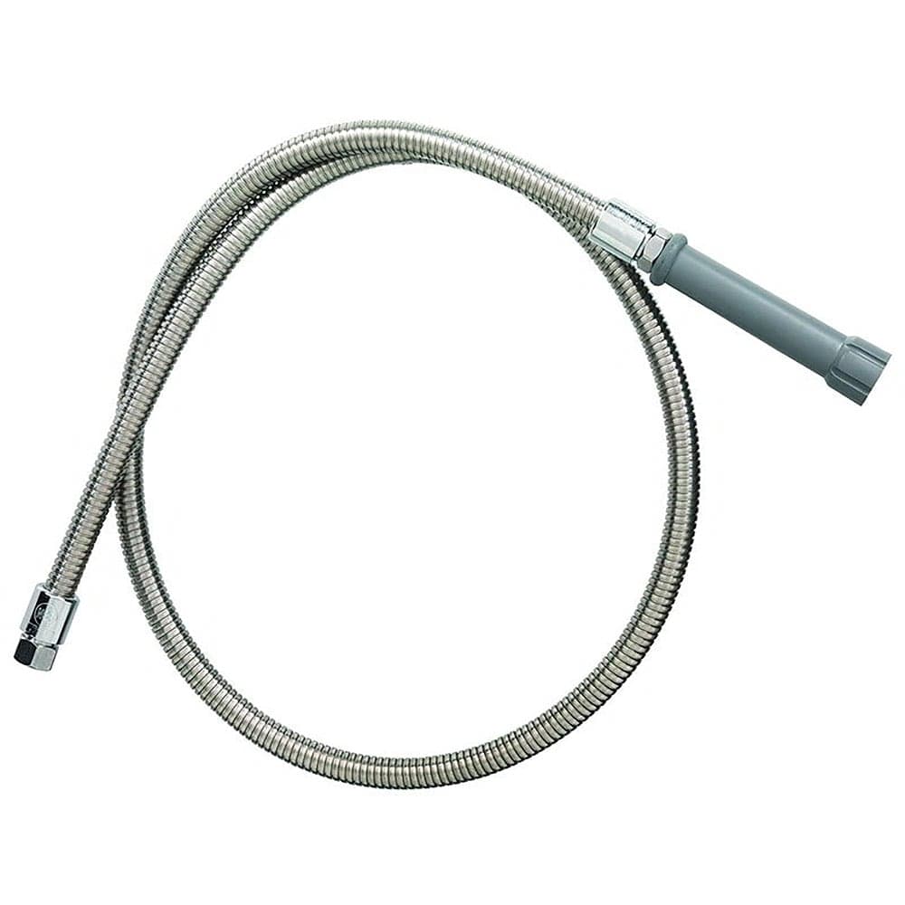 T&S B-0050-H Hose, Stainless Steel, 50"L